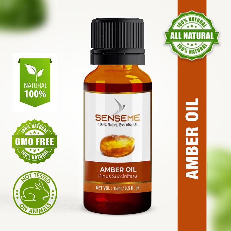 Amber Essential Oil 100% Pure & Natural essential oils ( 15 ml )